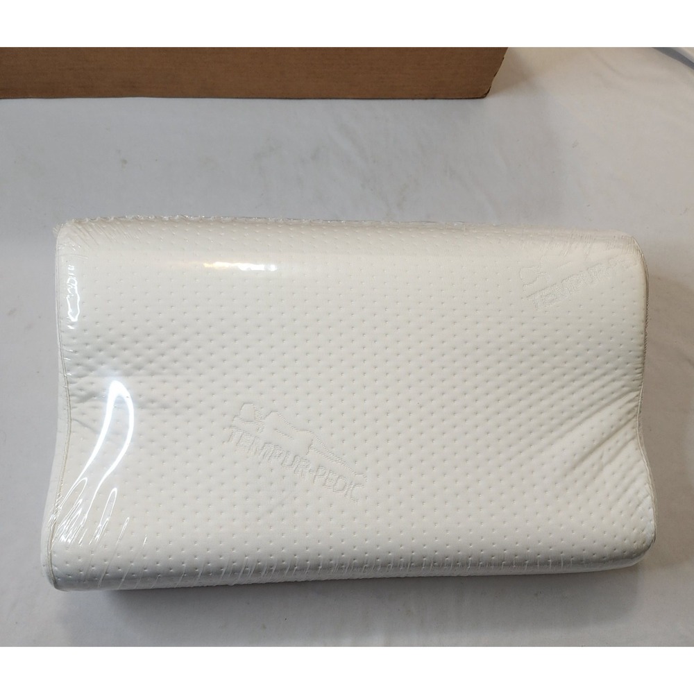 Tempur-Pedic TEMPUR-Ergo Neck Pillow Large Ergonomic Memory Foam White Open Box